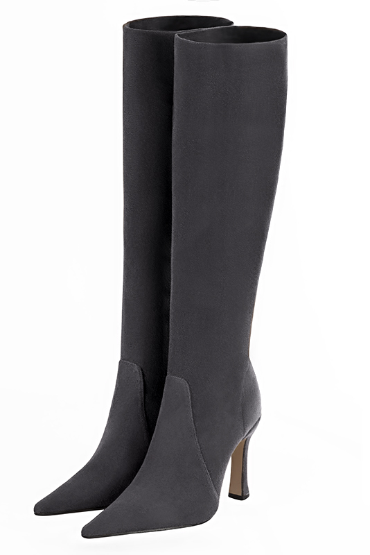 Bottes grise cheap femme